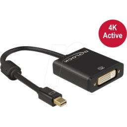 DELOCK 62603 - Adaptador DisplayPort, conector Mini DP 1.2 a conector hembra DV