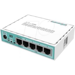 MIKROTIK MTK HEX - hEX con CPU Dual Core 880 MHz, 256 MB RAM, 5x Gbit LAN