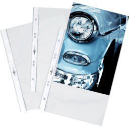 DURABLE 265119 - Fundas de folletos, a5, transparente, 25 unidades
