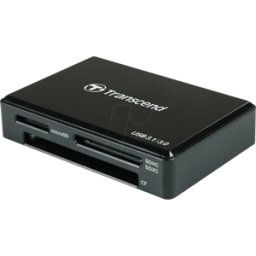 TRANSCEND TS-RDC8K - Card Reader, External, USB 3.1, Type-C, SD, MicroSD, Compact Fla