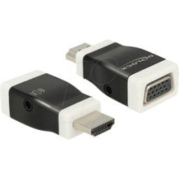 DELOCK 65586 - Adaptador HDMI, conector HDMI-a a conector hembra VGA