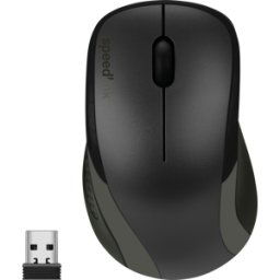 SPEEDLINK SL-630011-BK - Ratón (ratón), inalámbrico, ergonómi