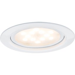 PAULMANN PLM 93554 - Luminaria empotrada Micro Line, 16 W, 305 lm, 2700 K, redonda