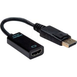 VALUE 12993139 - Adaptador DisplayPort, conector DP a toma HDMI