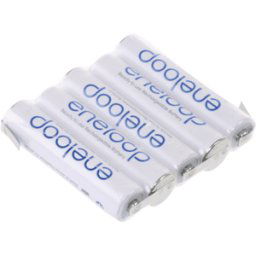 PANASONIC ENELOOP 5AAA 1Z - Batería NiMH, AAA (Micro), 800 mAh, paquete de 5