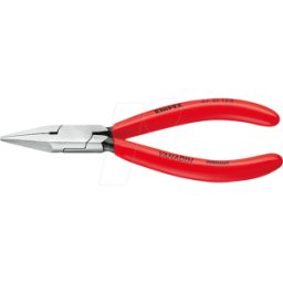 KNIPEX KN 37 21 125 - Pinza para mecánicos de precisión, punta plana, 12