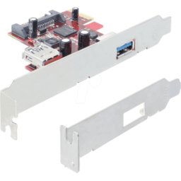 DELOCK 89273 - Tarjeta Delock PCI Express > 1 x externa 1 x interna USB 3.0