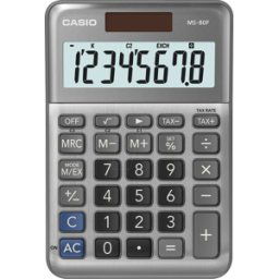 CASIO MS-80F - Calculadora de sobremesa CASIO MS-80F.