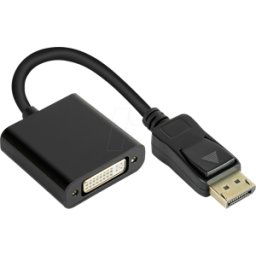 GOOD CONNECTIONS GC DP-AD10 - Adaptador DisplayPort, conector DP a conector DVI-I 24+5