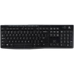 LOGITECH K270 - Teclado inalámbrico, USB, negro, DE
