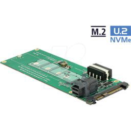 DELOCK 62945 - Convertidor U.2 SFF-8639/8643 > M.2 NVMe Key M.