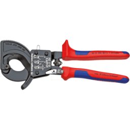 KNIPEX KN 95 31 250 - Tijera para cables, 250 mm, para cables de cobre, Ø 32,0 mm, 240