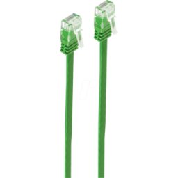 SHIVERPEAKS SHVP SP715-SLG - Cat.6 U/UTP cable plano, SLIM, verde, 5m..
