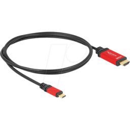 DELOCK 80095 - Cable adaptador USB C > HDMI, 8K@60Hz, 1,4, 1,0 m
