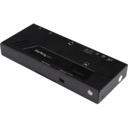 STARTECH.COM ST VS221HD4KA - 2 puertos 4K HDMI Auto Video Switch