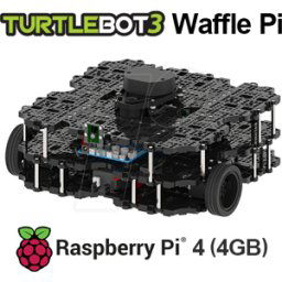 TB3 WAFFLE PI4 4 - Robotis TurtleBot3 Waffle Pi, Raspberry Pi 4 (4GB)