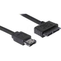 DELOCK 84413 - Cable eSATAp > Slimline SATA13pin 0,5m