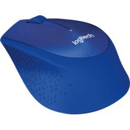 LOGITECH M330 BL - Ratón (ratón), radio, azul