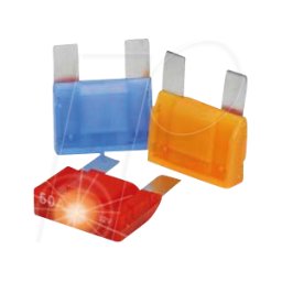 HANSOR 340643 - Fusible de coche, Maxi, 32 V, 100 A, LED, púrpura