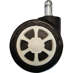 LC POWER LC-CASTERS-3BW - LC-Power CASTERS-3BW, ruedas para silla de juegos, juego de 5