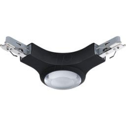 PAULMANN PLM 96997 - Conector URAIL pieza en L, iluminado, 123x57 mm, 5,3 W, negro