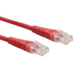 ROLINE 21151551 - Cordón de parche Cat.6, UTP, rojo, 3 m..