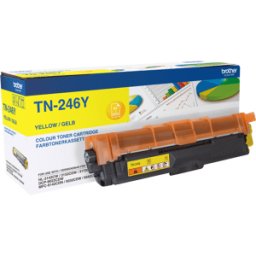 TONER TN 246Y - Tóner, Brother, amarillo, TN-246, original