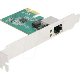 DELOCK 88100 - Tarjeta de red, PCI Express, 2,5 Gigabit Ethernet, 1x RJ45