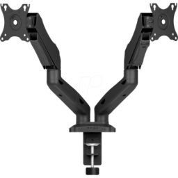 ICYBOX ICY IB-MS204-T - Soporte para monitor, 2 pantallas de hasta 32'', montaje en mesa