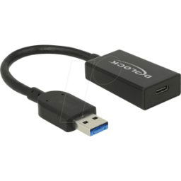 DELOCK 65698 - Convertidor USB 3.1, conector macho A a conector hembra C