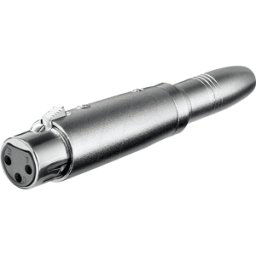 FREI NTA 210 - Conector hembra XLR a conector hembra mono de 6,3 mm