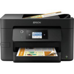 EPSON WF3820DWF - Impresora, tinta, 4 en 1, WLAN, LAN, Duplex, incl. UHG
