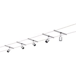 PAULMANN PLM 94145 - Sistema de cuerda WireSystem Spice Salt, 5 puntos, GU5,3
