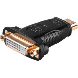 GOOBAY 68930 - Adaptador HDMI, enchufe HDMI al zócalo DVI-D.