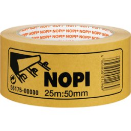 NOPI 56175 - Cinta de montaje para alfombras, 25 m x 50 mm