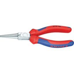 KNIPEX KN 30 35 140 - Alicates de boca larga, redondos, 140 mm, cromados