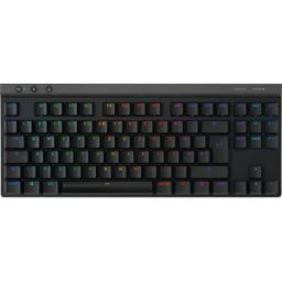 LOGITECH G515TSW - Teclado para juegos, USB/radio/Bluetooth, RGB, táctil