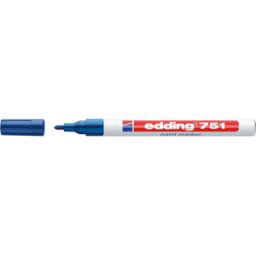 EDDING 751BL - Marcador de pintura, 1,0 - 2,0 mm, azul