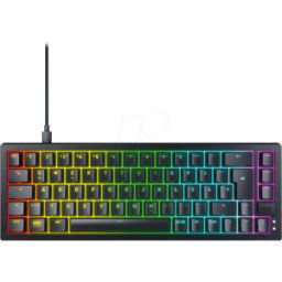 CHERRY K5V2RGBSW - Teclado para juegos, USB, RGB, MX2a ROJO, negro, ES