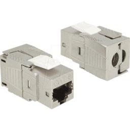 DELOCK 86488 - Conector hembra Keystone RJ45 > LSA Cat.8 sin herramientas