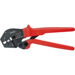 KNIPEX KN 97 52 19 - Crimpadora, 250 mm, virolas de cable aisladas + no aisladas