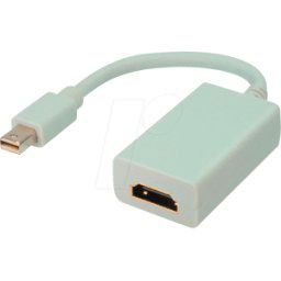 SHIVERPEAKS SHVP BS77421 - Adaptador DisplayPort, Mini DP macho a HDMI-A hembra