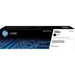 HEWLETT PACKARD TONER W1106 - Tóner HP, negro, 106A, original