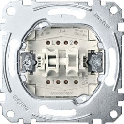 MERTEN ME 3615-0000 - Inserto de interruptor serie, 1 polo, 16 AX, 250 V AC