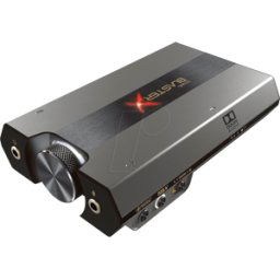 CREATIVE SBX G6 - Tarjeta de sonido, externa, Sonido BlasterX G6, 7,1, 130 DB SNR