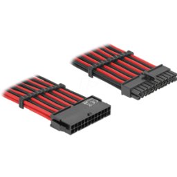 DELOCK 80973 - Cable de alimentación Enchufe ATX de 24 clavijas > toma ATX de 2