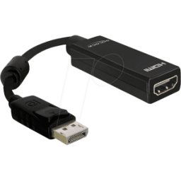 DELOCK 61849 - Adaptador DisplayPort, conector DP a conector hembra HDMI