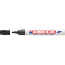 EDDING 8300SW - Marcador permanente industrial, negro