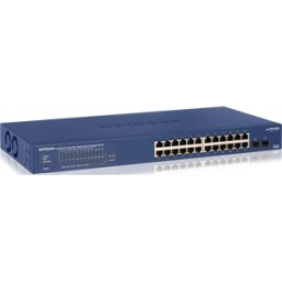 NETGEAR GS724TP3 - Switch, 24 puertos, Gigabit Ethernet, PoE