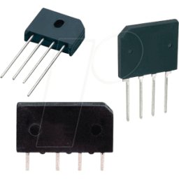 DIOTEC GBI 25G DIO - Rectificador de puente, 400 V, 25 A.
